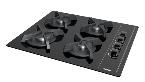 Placa de Gas TEKA GBC 64002 Butano Negro 60CM