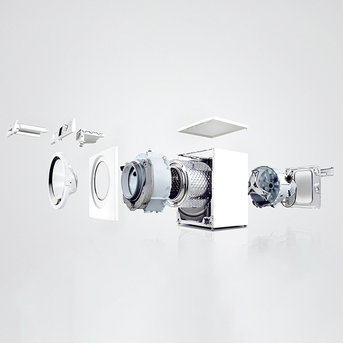 Lavadora Carga Frontal KROMSLINE KLA-E-1019-WBK Blanco 10KG 1400RPM