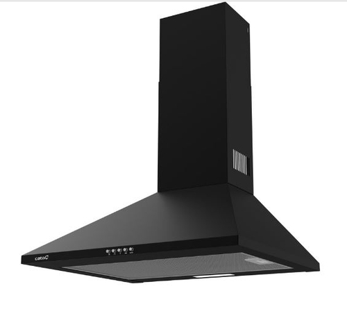 Campana Decorativa CATA OMEGA II 600 BK NEGRO 60CM