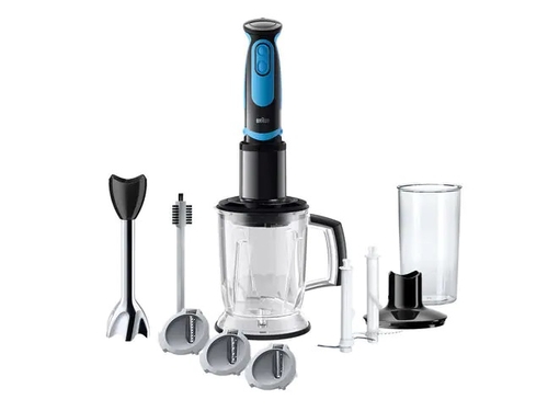 Batidoras de Mano BRAUN 5 VARIO FIT MQ 5264 Negro-Azul 1000W