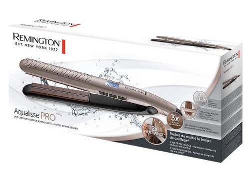 Plancha de Pelo REMINGTON AQUALISSE PRO S7972 Cerámica