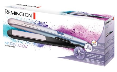 Plancha de Pelo REMINGTON MINERAL GLOW S5408 Cerámica