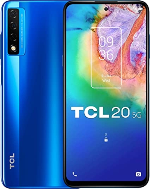 TCL 20 5G Blue - Móvil 6.67" 6/256GB Azul