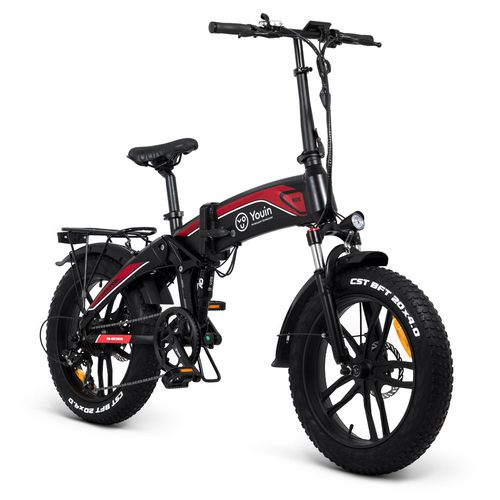 Bicicleta YOUIN RIDE DAKAR Rojo 250W