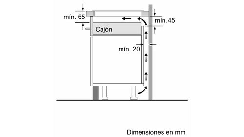 Vitrocerámica de Inducción BOSCH PID61RBB5E Negro 60CM