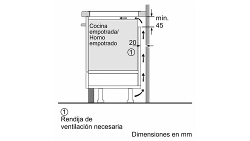 Vitrocerámica de Inducción BOSCH PID61RBB5E Negro 60CM