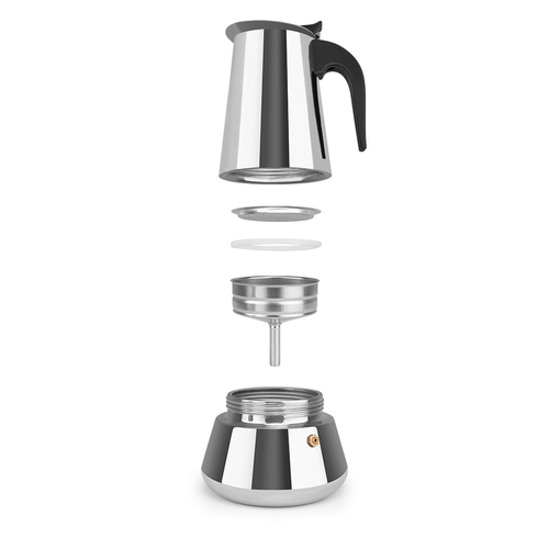 Cafetera de Aluminio ORBEGOZO KFI 960 9 Tazas