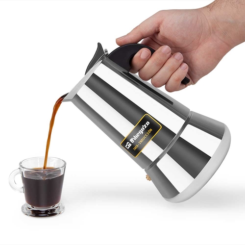 Cafetera de Aluminio ORBEGOZO KFI 960 9 Tazas