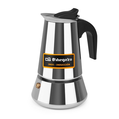 Cafetera de Aluminio ORBEGOZO KFI 460 4 Tazas