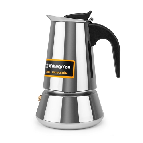 Cafetera de Aluminio ORBEGOZO KFI 460 4 Tazas