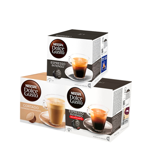 Cafetera de cápsula DELONGHI EDG315.B + 3 cápsulas