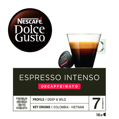 Cápsula de café DOLCEGUSTO Espreso Intenso Descafeinado 