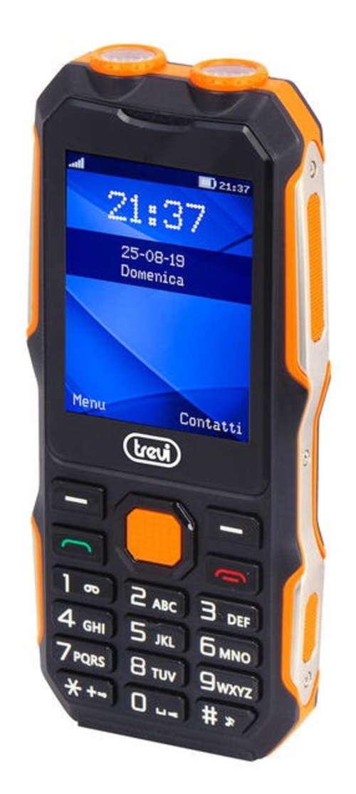Móvil TREVI FORTE 70 Negro Naranja 32GB