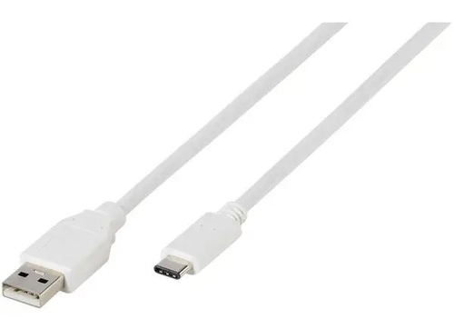 Cable de Carga VIVANCO USB-A USB-C 2.0 Blanco USB-C