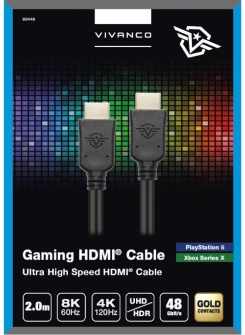 VIVANCO HDMI 60446 Negro - Cable HDMI 2M