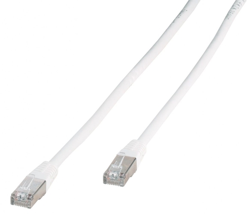 Cable de Red VIVANCO 2XRJ45 45361 Blanco 1M