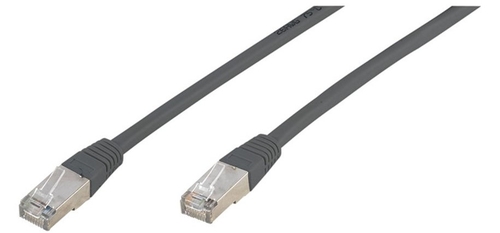 Cable de Red VIVANCO 2XRJ45 20238 Gris 3M