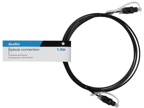 Cable de Audio VIVANCO 19411 Negro 1.5M
