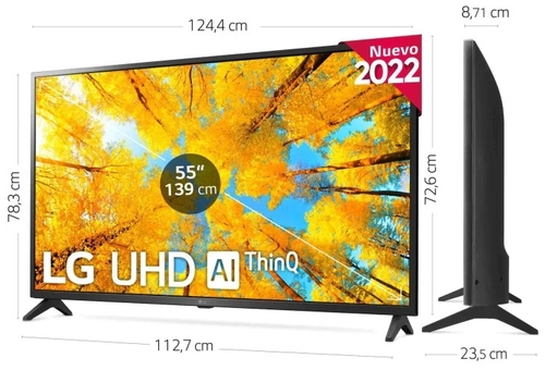 TV LG 55UQ75006LF  55" UHD 4K Smart TV