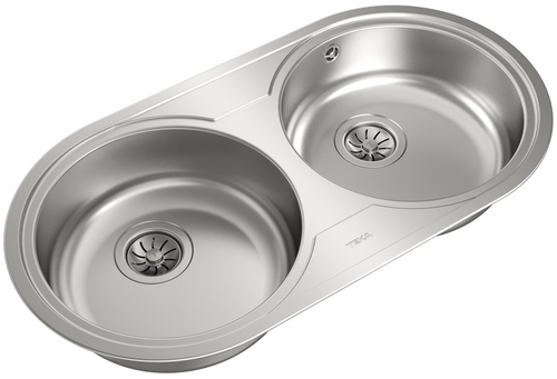 Teka DR80 2C - Fregadero 80CM 2 Senos