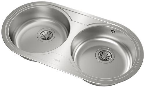 Teka DR80 2C - Fregadero 80CM 2 Senos