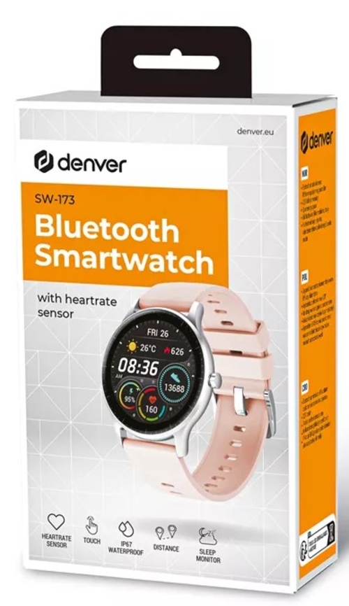 Smartwatch DENVER SW-173 Rosa 46CM