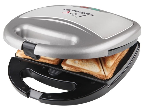 Sandwichera ORBEGOZO SW-7550 INOX 800W