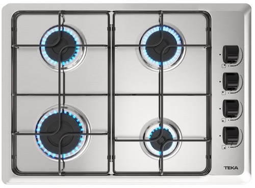 TEKA HLX-540-KL INOX - Placa de Gas Butano 60CM 
