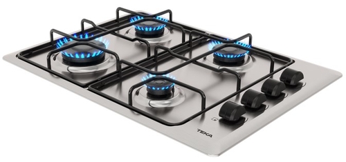 TEKA HLX-540-KL INOX - Placa de Gas Butano 60CM 