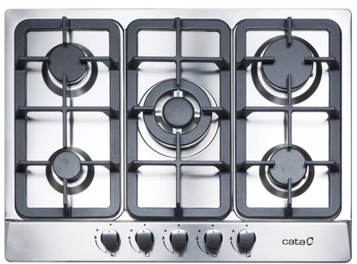 Placa de Gas CATA LGI-7041-X INOX 60CM Gas Natural