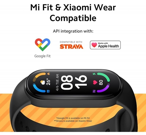Smartwatch XIAOMI SMART BAND 7 Negro