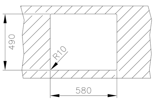 Fregadero TEKA UNIVERSE 60 T-XP 1C INOX 60CM