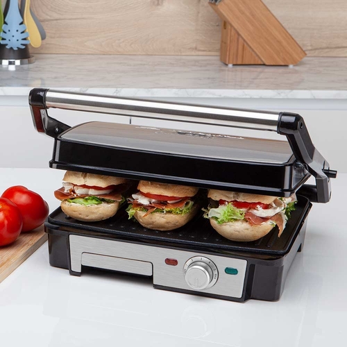 Plancha de Asar ORBEGOZO GRILL GR-4570  INOX 2200W