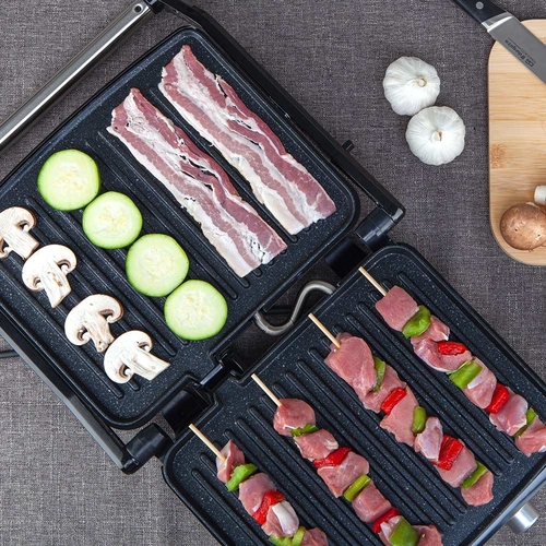 Plancha de Asar ORBEGOZO GRILL GR-4570  INOX 2200W