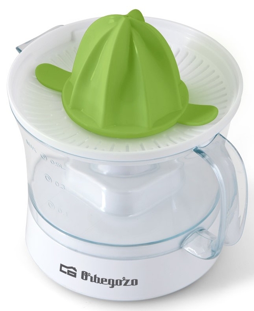Exprimidor ORBEGOZO EP-1510 Blanco-Verde 25W 0.5L