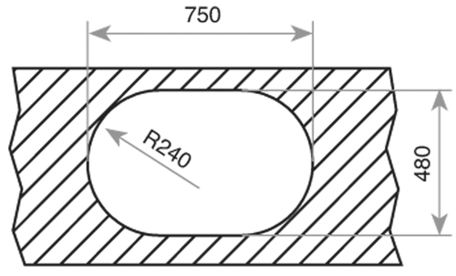 TEKA DR-77 1C.1E INOX - Fregadero 45CM