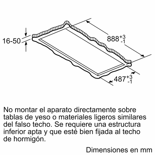 BALAY 3BE-296-ABC Cristal Blanco - Grupo Filtrante 90CM