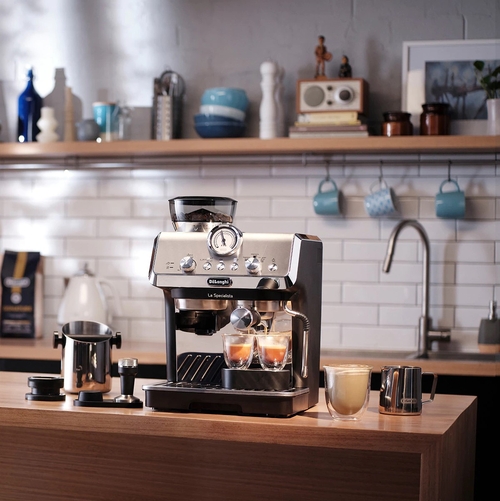 DELONGHI EC-9155-MB Plata - Cafetera Express 1400W