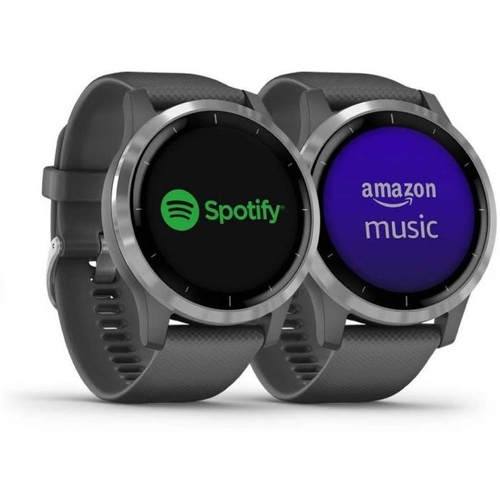 GARMIN VIVOACTIVE 4 Gris Plata - Reloj Deportivo 45 MM GPS
