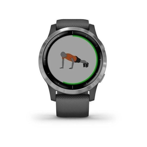 GARMIN VIVOACTIVE 4 Gris Plata - Reloj Deportivo 45 MM GPS