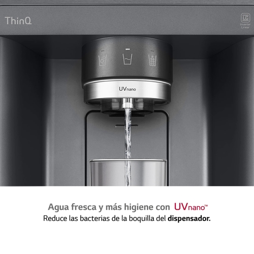 LG GMX945MC9F Acero negro mate - Frigorífico Side by Side NoFrost