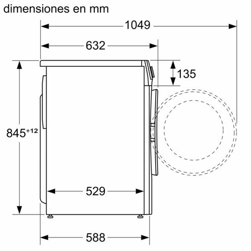 BOSCH WGG254ZXES INOX - Lavadora Carga Frontal 10KG 1400RPM