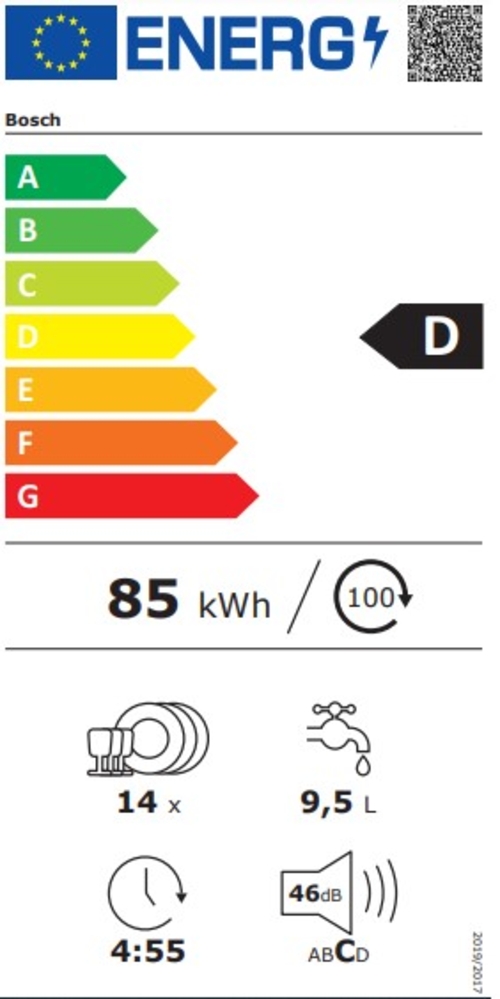 BOSCH SMS2HKW03E Blanco - Lavavajillas 60CM 13 Servicios