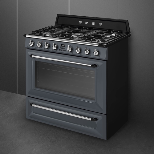 SMEG TR-90GR2 Gris Pizarra - Cocina 90CM