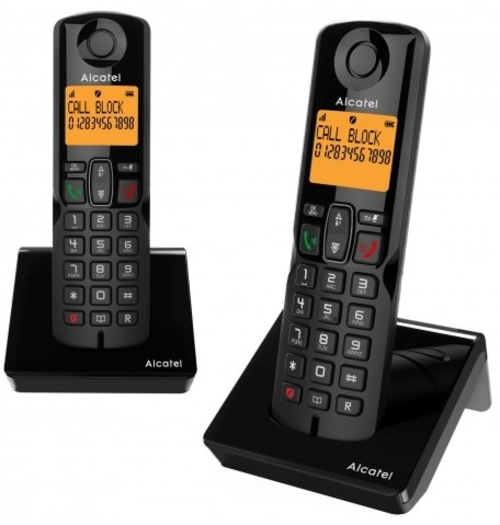 ALCATEL DEC S-280 Duo - Teléfono fijo Negro