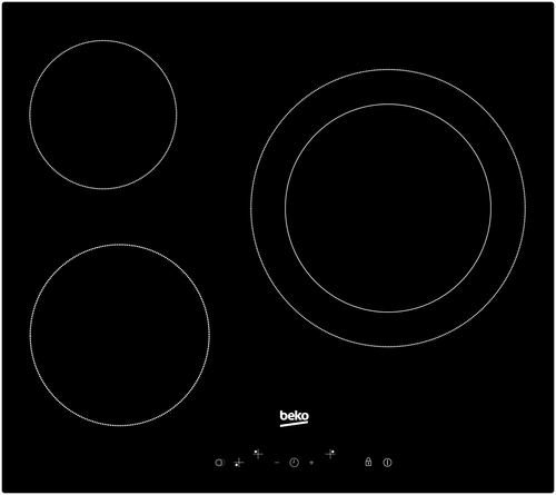 BEKO HIC-63402-T Negro - Vitrocerámica Eléctrica 60CM