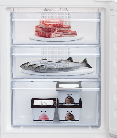 BEKO BCNA-275-E4SN Blanco - Frigorífico Combi NO FROST