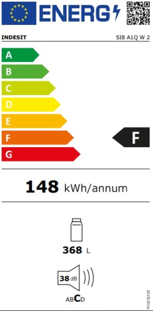 INDESIT SI8-A1Q-W2 Blanco - Nevera Una Puerta Cíclico