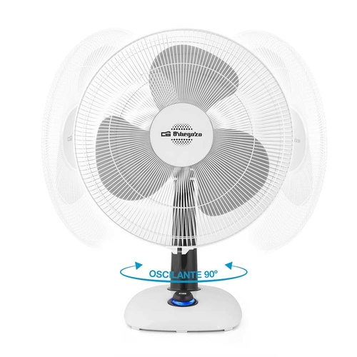 ORBEGOZO TF 0133 Blanco - Ventilador de Sobremesa 40W