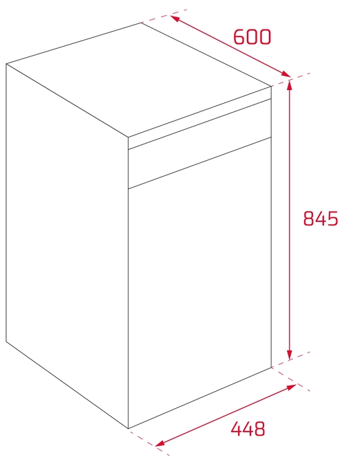 Lavavajillas 45CM TEKA DFS 24650 SS INOX 9 Servicios